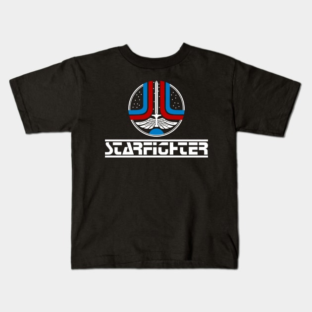 The Last Starfighter Arcade Logo Kids T-Shirt by Vault Emporium